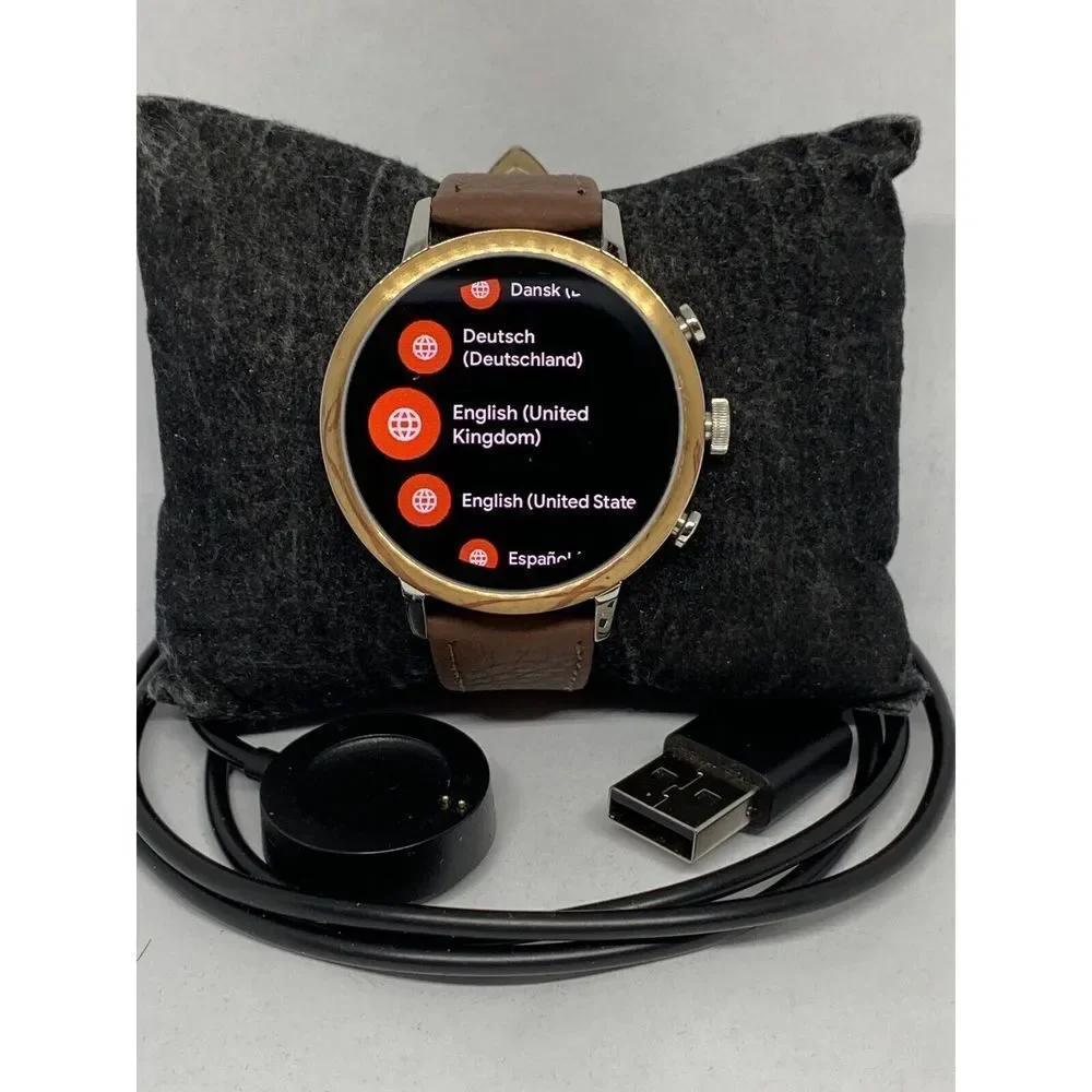 Fossil Gen 4 Authentic Digital Dial Smart Watch Custom Band FTW6016 LT339